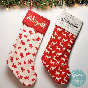 Christmas Stockings and Nail Decals