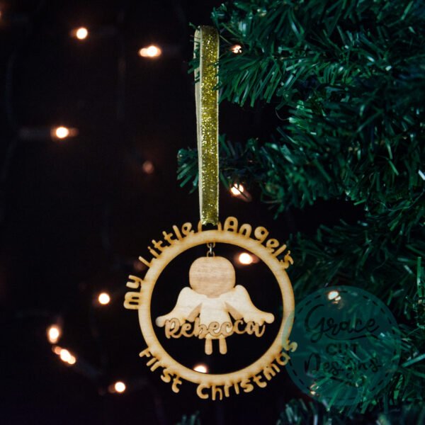 Little Angel First Christmas Tree Decoration