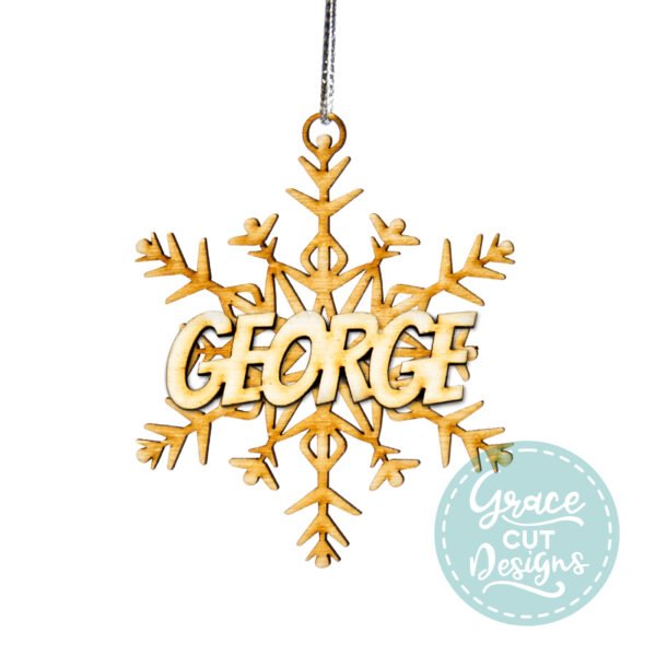 Christmas Snowflake Decoration